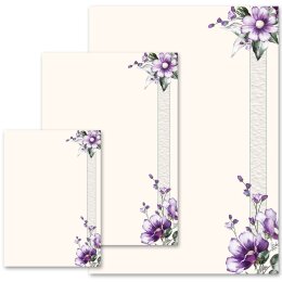 Briefpapier TITEL  Blumen & Blüten, Blumenmotiv,...
