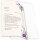 PURPLE FLOWERS Briefpapier Flowers motif CLASSIC 50 sheets, DIN A4 (210x297 mm), A4C-8375-50