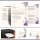 Briefpapier LILA BLUMEN - DIN A4 Format 250 Blatt
