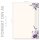 LILA BLUMEN Briefpapier Blumenmotiv CLASSIC 50 Blatt Briefpapier, DIN A5 (148x210 mm), A5C-172-50