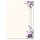 Motif Letter Paper! PURPLE FLOWERS 100 sheets DIN A6 Flowers & Petals, Flowers motif, Paper-Media