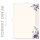 PURPLE FLOWERS Briefpapier Flowers motif CLASSIC 100 sheets, DIN A6 (105x148 mm), A6C-703-100
