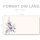 PURPLE FLOWERS Briefumschläge Flowers motif CLASSIC 10 envelopes (windowless), DIN LONG (220x110 mm), DLOF-8375-10