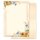 Motif Letter Paper! LATE SUMMER 100 sheets DIN A5 Flowers & Petals, Seasons - Summer, Summer motif, Paper-Media