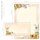 Motiv-Briefpapier Set SPÄTSOMMER - 20-tlg. DL (ohne Fenster)