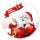 50 adesivi HAPPY HOLIDAYS - Motivo di Natale Rotondo Ø 4,5 cm Ocasiones especiales, Motivo navideño, Paper-Media