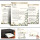 10 patterned envelopes FESTIVE CHRISTMAS TREE in standard DIN long format (windowless)