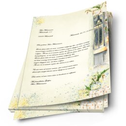 Carta da lettera decorati FINESTRE INVERNALI