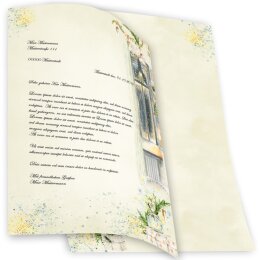 Stationery-Motif WINTER WINDOWS | Christmas | High quality Stationery DIN A4 - 100 Sheets | 90 g/m² | Printed on both sides | Order online! | Paper-Media
