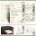 10 enveloppes à motifs au format DIN LONG - FENÊTRES DHIVER (sans fenêtre)