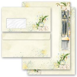 200-pc. Complete Motif Letter Paper-Set WINTER WINDOWS...
