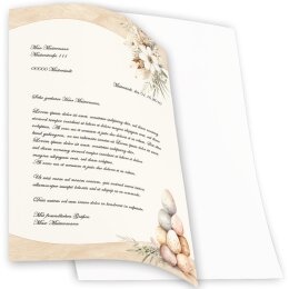 Carta da lettera decorati POST DI PASQUA