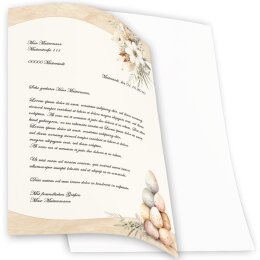 EASTER MAIL Briefpapier Easter paper CLASSIC 20 sheets, DIN A4 (210x297 mm), A4C-8376-20