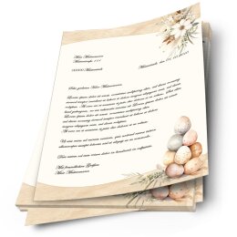 Motif Letter Paper! EASTER MAIL 100 sheets DIN A4