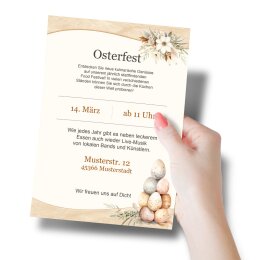 Motif Letter Paper! EASTER MAIL 50 sheets DIN A5