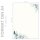 Motif Letter Paper! BLUE FLOWERS 20 sheets DIN A4