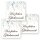 Motif sticker Aufkleber Flowers motif  50 stickers, Square 4 x 4 cm, AU-1-73