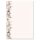 Papier à motif SPLENDEUR ROSE 20 feuilles DIN A4 Fleurs & Pétales, Roses, Paper-Media