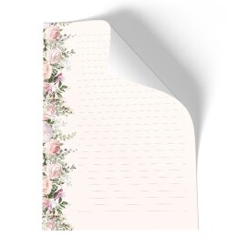 Stationery-Motif MAGNIFICENT ROSES | Flowers & Petals | High quality Stationery DIN A4 - 100 Sheets | 90 g/m² | Printed on one side | Order online! | Paper-Media