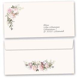 Rose motif, Envelopes Flowers & Petals, MAGNIFICENT...