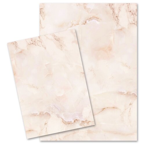Papier épais 190 g/m², MARBRE EN TERRE CUITE Marbre & Structure, Certificats & gastronomie, Certificat, Paper-Media