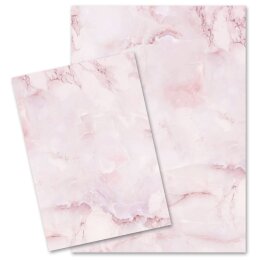 Urkundenpapier 190 g/m², Motiv MARMOR MAGENTA Marmor...