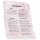 Urkundenpapier 190 g/m², Motiv MARMOR MAGENTA