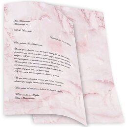 Urkundenpapier MARMOR MAGENTA 190 g/m², DIN A4 (210x297 mm)