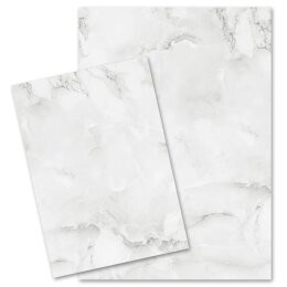 Urkundenpapier 190 g/m², Motiv MARMOR HELLGRAU...