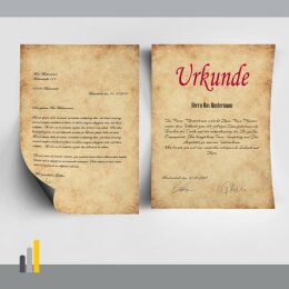 Urkundenpapier 190 g/m², Motiv HISTORY
