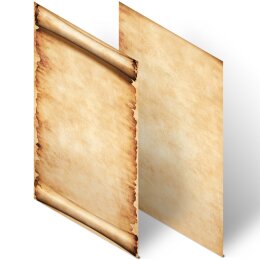 PERGAMINO Urkunden-Gastro Viejo Papel ELEGANT , DIN A4 & DIN A5, MUG-113
