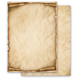 Stationery-Motif OLD STYLE | Antique & History, Certificates & Gastronomy | High quality DIN A5 (148x210 mm), 190 g/m² | Printed on both sides | Order online! | Paper-Media