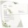 10 patterned envelopes OLIVE BRANCHES in standard DIN long format (windowless)