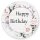 50 adesivi HAPPY BIRTHDAY - Fiori Rotondo Ø 4,5 cm Ocasiones especiales, Flores, Paper-Media