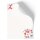 Briefpapier - Motiv IM GARTEN | Blumen & Blüten | Hochwertiges DIN A4 Briefpapier - 20 Blatt | 90 g/m² | einseitig bedruckt | Online bestellen!