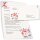 50 patterned envelopes IN THE GARDEN in standard DIN long format (windowless)