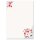 Set di cancelleria Fiori & Petali, NEL GIARDINO  - DIN A4 & DIN LANG Set. | Cancelleria con busta, Motivi unici da diverse categorie - Ordine in linea! | Paper-Media