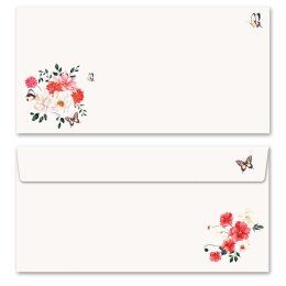 DANS LE JARDIN Briefpapier Sets Lettre Damour CLASSIC Set complet de 100 pièces, DIN A4 & DIN LONG Set., SOC-8380-100