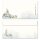 GNOMI DI NATALE Briefpapier Sets Festa di Natale ELEGANT , DIN A4 & DIN LANG Set., BSE-4050