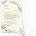 Briefpapier TROPISCHE BLUMEN