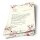 Briefpapier TROPISCHE BLUMEN
