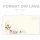 Envelopes Flowers & Petals, TROPICAL FLOWERS 50 envelopes (windowless) - DIN LONG (220x110 mm) | Self-adhesive | Order online! | Paper-Media