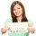 100 patterned envelopes TROPICAL FLOWERS in standard DIN long format (windowless)
