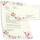 100 patterned envelopes TROPICAL FLOWERS in standard DIN long format (windowless)