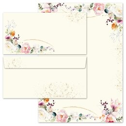 Juego completo de 100 componentes FLORES TROPICALES...